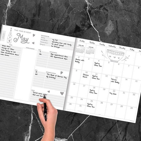 June 2021 All Bright Now Best Life Large 12x12 Monthly Planner July 2020